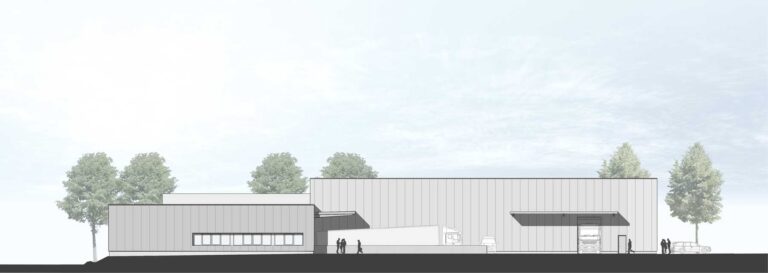 Im Bau: Neuer Logistikstandort in Altenberge